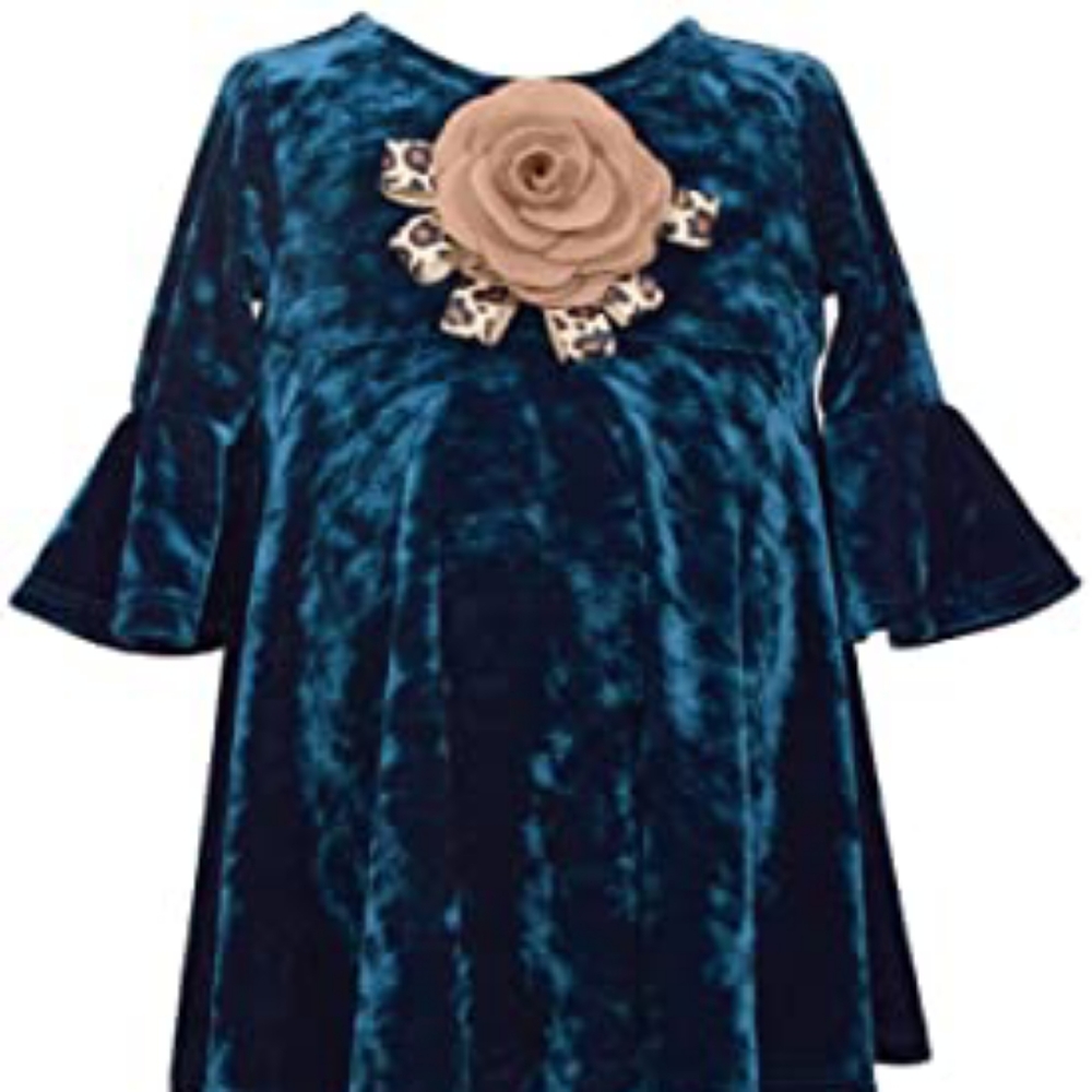 Bonnie Baby Teal Bell Tunic Legging Set NWT 3t
